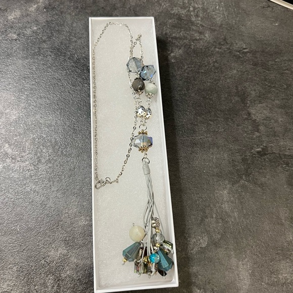 Vintage unique crystal necklace - Picture 4 of 4